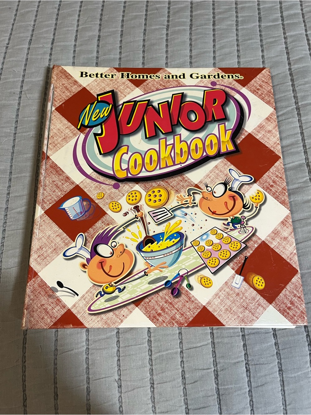Better Homes And Gardens Junior Cookbook - Red, White, Yellow, Purple